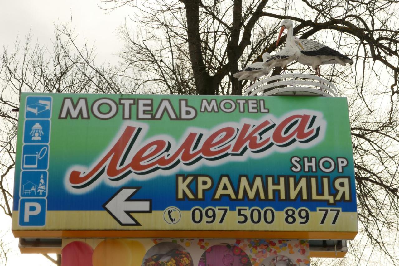 Лелека Pensionat Dilyatyn Exteriör bild